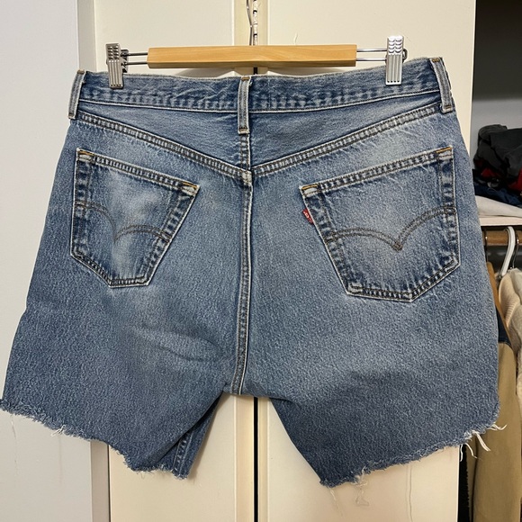 What Goes around Comes Around custom vintage denim shorts - Picture 2 of 3
